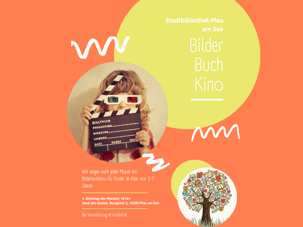 Bilderbuch Kino in der Bibliothek Plau